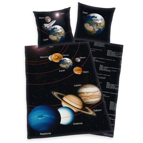 Povlečení Solar system 140x200/70x90cm