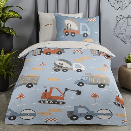 Povlečení Good Morning 100% bavlna Mack 140x200/70x90 cm