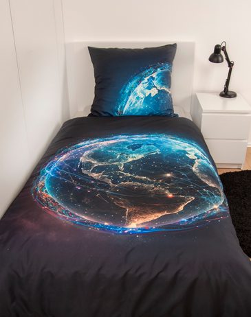 Povlečení Herding Globe 140x200/70x90cm