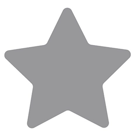 TODAY KIDS tvarovaný dětský koberec / podložka Star 85x80 cm