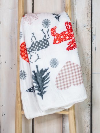 Homeville deka mikroplyš 150x200 cm Sob & Srdce