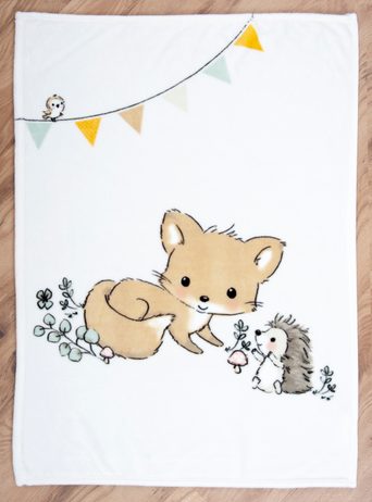 Dečka pro miminka Forest Friends 75x100 cm