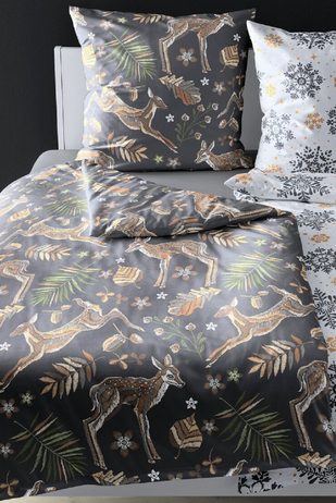 Bierbaum povlečení flanelové 3745 Doe 140x200/70x90 cm