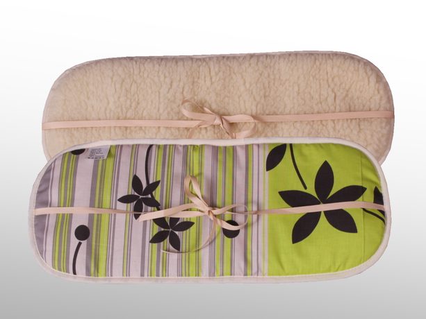 Bederní ledvinový pás Merino ovčí vlna 56x23cm