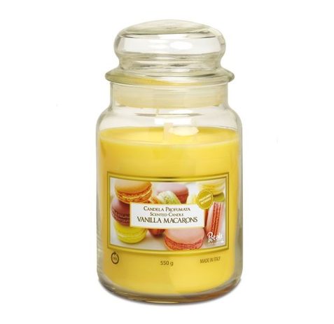 PETALI vonná svíčka ve skle Vanilla Macarons - hoření 100h