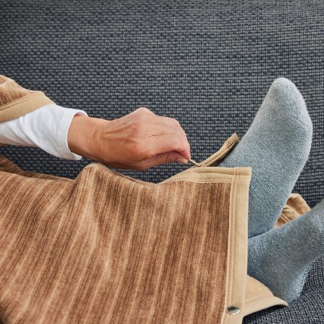 IBENA TV deka Fano 150x200 cm šedá