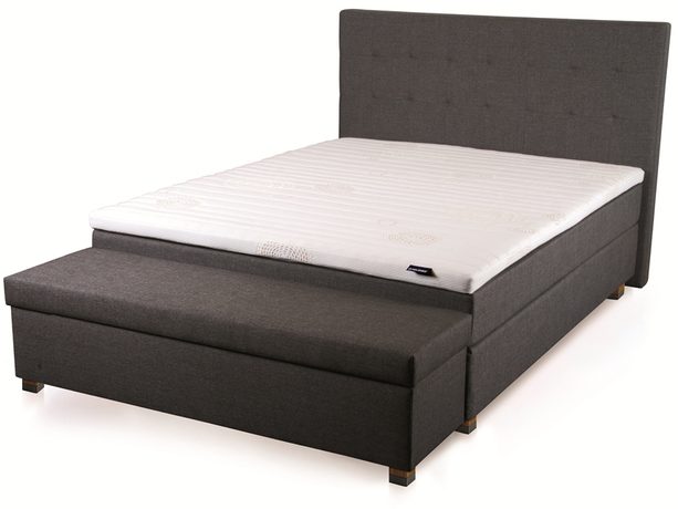 Postel Spirit Continental PRESIDENT 180x200 cm+navíc úložný taburet