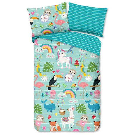 Povlečení Good Morning 100% bavlna Festen 140x200/70x90 cm