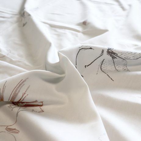 Bierbaum povlečení bavlněný satén 5019D Hydrangea 140x200/70x90 cm