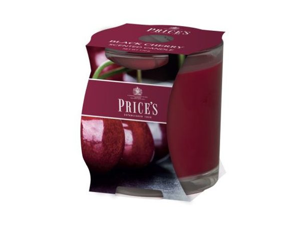 FRAGRANCE vonná svíčka ve skle Černá třešeň - hoření 45h