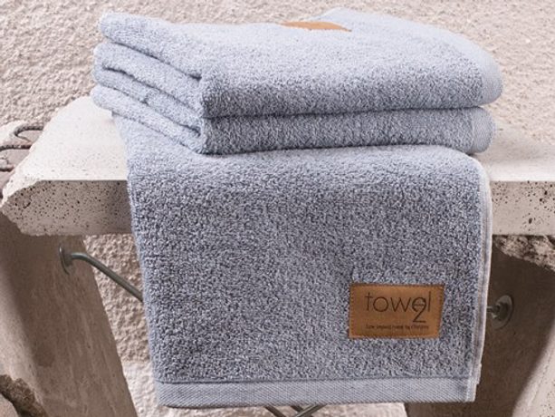 I-LIVING.cz - Clarysse Towel2 ECO ručník denim - Clarysse - Ručníky -  Ručníky a osušky, Koupelnový textil - zdravý spánek & bydlení