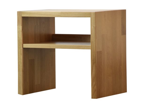 Noční stolek Kolnig dub cink - výstavní kus