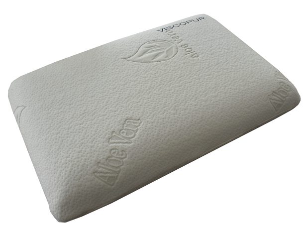 Anatomický polštář VISCOPUR COOL GEL s gelovou vrstvou neprofilovaný 40x60cm