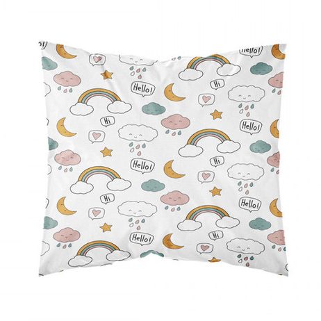 TODAY KIDS povlečení mikrovlákno Cute Rainbow 140x200/63x63 cm