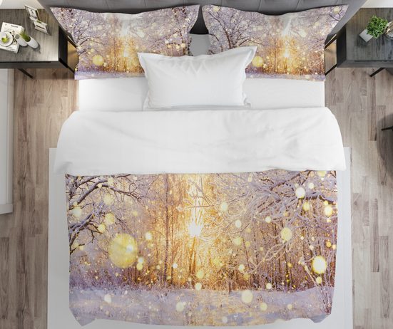 3D Italské povlečení 100% bavlna Alba