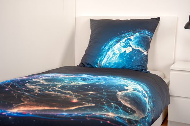 Povlečení Herding Globe 140x200/70x90cm