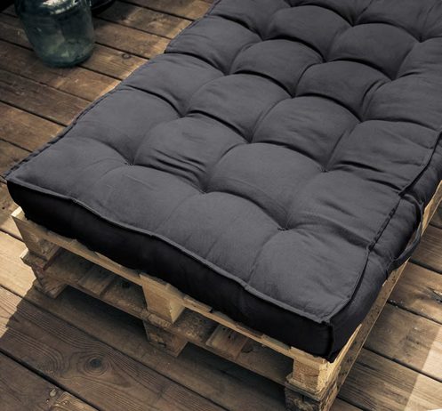 TODAY GARDEN SPIRIT podsedák na paletu 120x80x15 cm Fusain