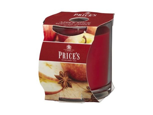 FRAGRANCE vonná svíčka ve skle Jablko & Koření - hoření 45h