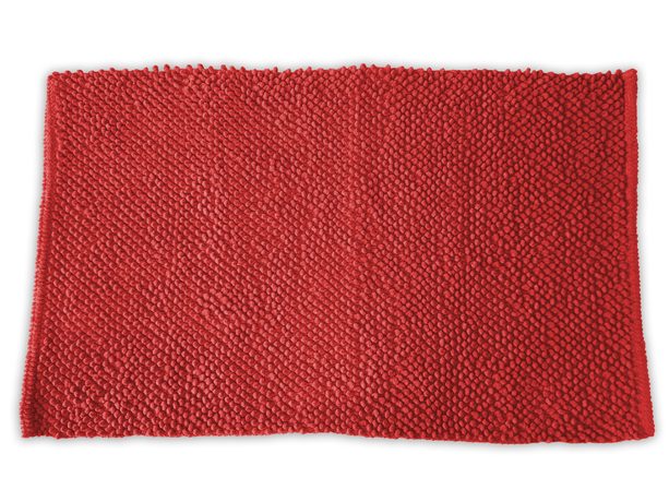 TODAY Koupelnová předložka mikrovlákno  50x80 cm Pomme d'ammour - červená