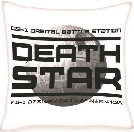 Herding polštářek Star wars-Hvězdné války, Hvězda smrti 40x40 cm