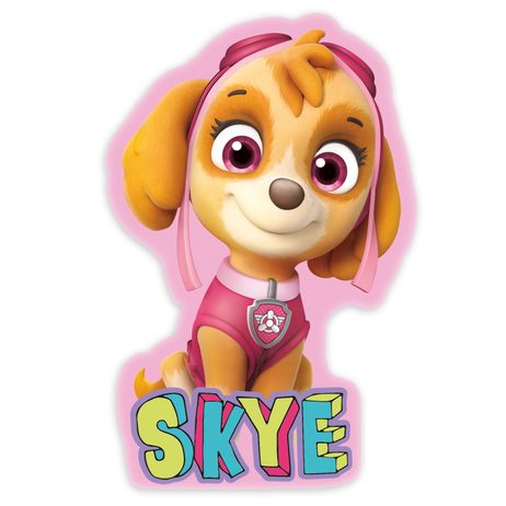 Polštářek Tlapková patrola Skye 33x22 cm