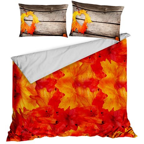 3D italské povlečení 100% bavlna Podzim