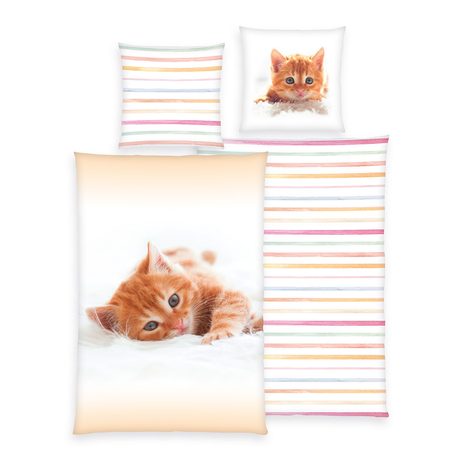 Povlečení Kitty 140x200/70x90cm