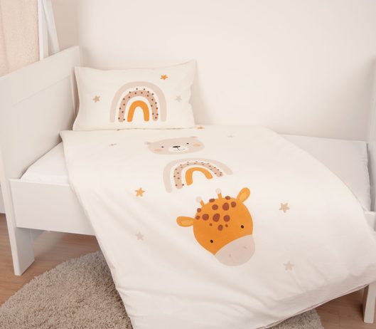 Povlečení pro miminka Malí kamarádi 100x135/40x60cm
