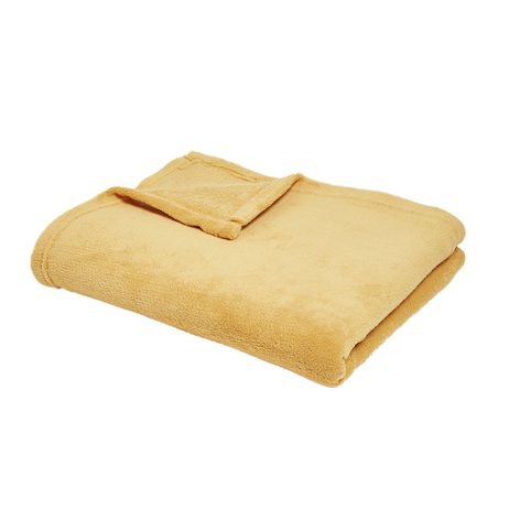 TODAY Fleece deka 180x220 cm Ocre