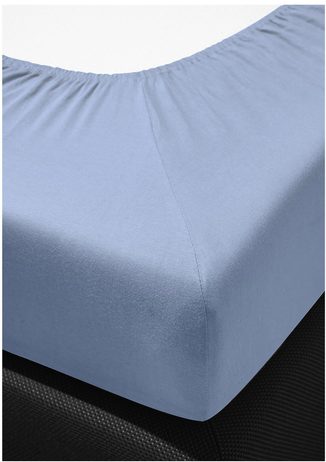 Bierbaum saténové prostěradlo Blau