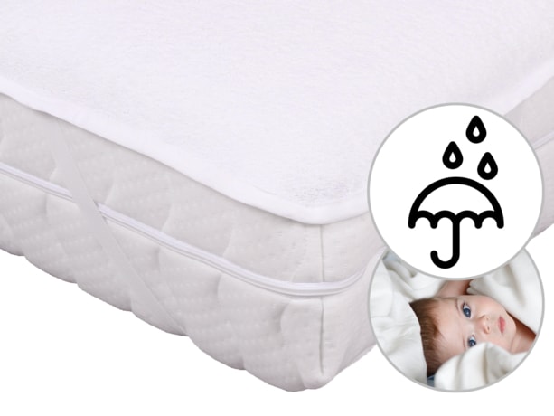 Nepropustný froté PVC chránič matrace pro miminka