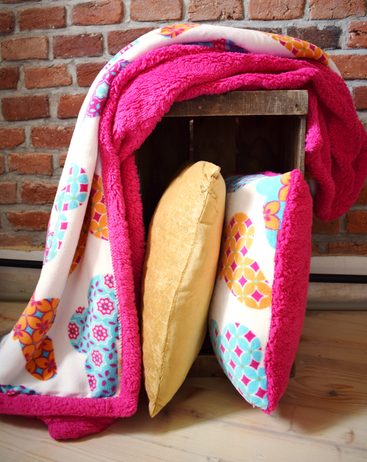 Dětský polštářek beránek Mistral Home Butterfly 40x40 cm