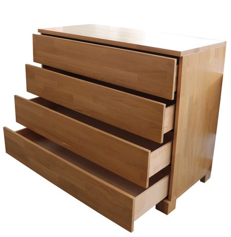 Komoda z masivu Tversted dub cink - výstavní kus