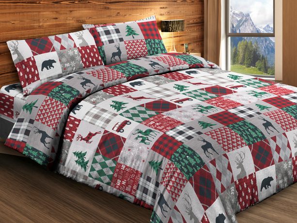 Italské zimní povlečení 100% bavlna  Aspen