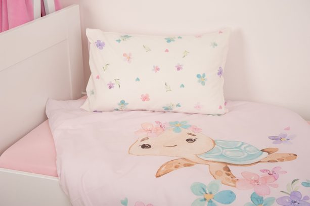 Povlečení pro miminka Želvička 100x135/40x60cm