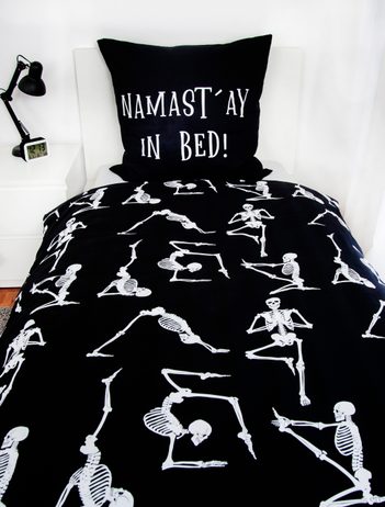 Povlečení Skeleton 140x200/70x90cm