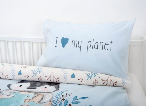 Povlečení pro miminka Tučňák 100x135/40x60cm