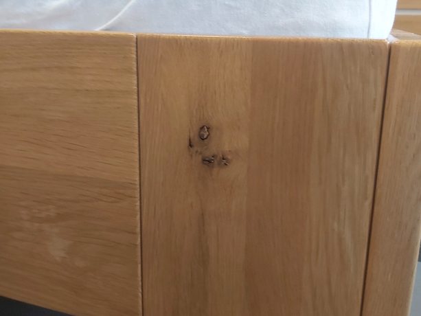 Postel Ahorn Grado divoký dub 180x200 cm - výstavní kus