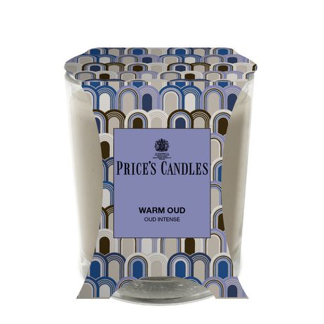 Price's vonná svíčka ve skle Warm Oud - hoření 45h