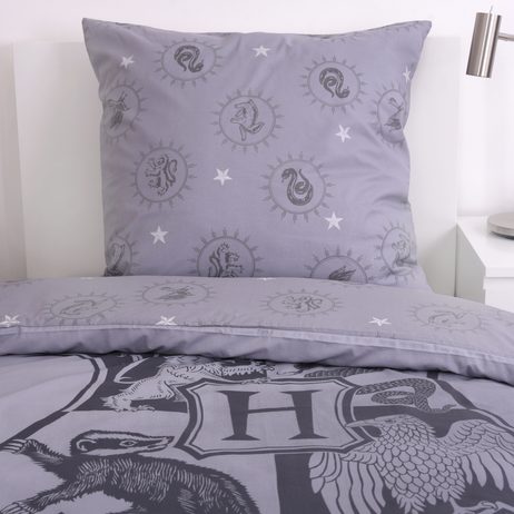 Povlečení Harry Potter Silver 135x200/80x80cm