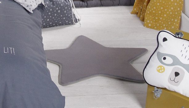 I-LIVING.cz - TODAY KIDS tvarovaný dětský koberec / podložka Star 85x80 cm  - TODAY - Dětské koberečky - Dětský bytový textil - zdravý spánek & bydlení