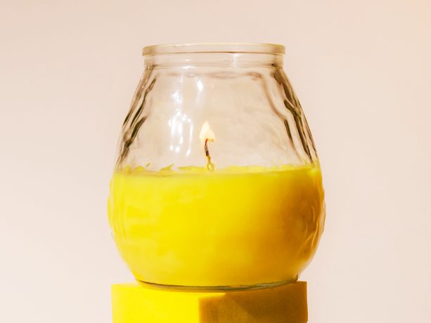 Citronella vonné svíčky ve skle 6 ks - hoření 6x40h