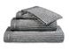 Vandyck Ručník Home Petit Ligne Off Black