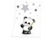 Dečka pro miminka Panda hvězdička 75x100 cm