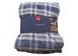 Pléd Mistral Home Flannel printed Navy check modrá 150x200 cm
