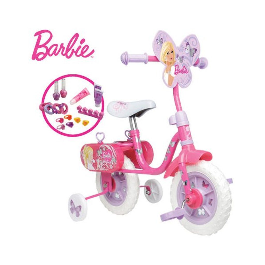 Hračky Kocourek - Barbie kolo s přídavnými kolečky a kufříkem krásy -  SPORTOVNÍ POTŘEBY