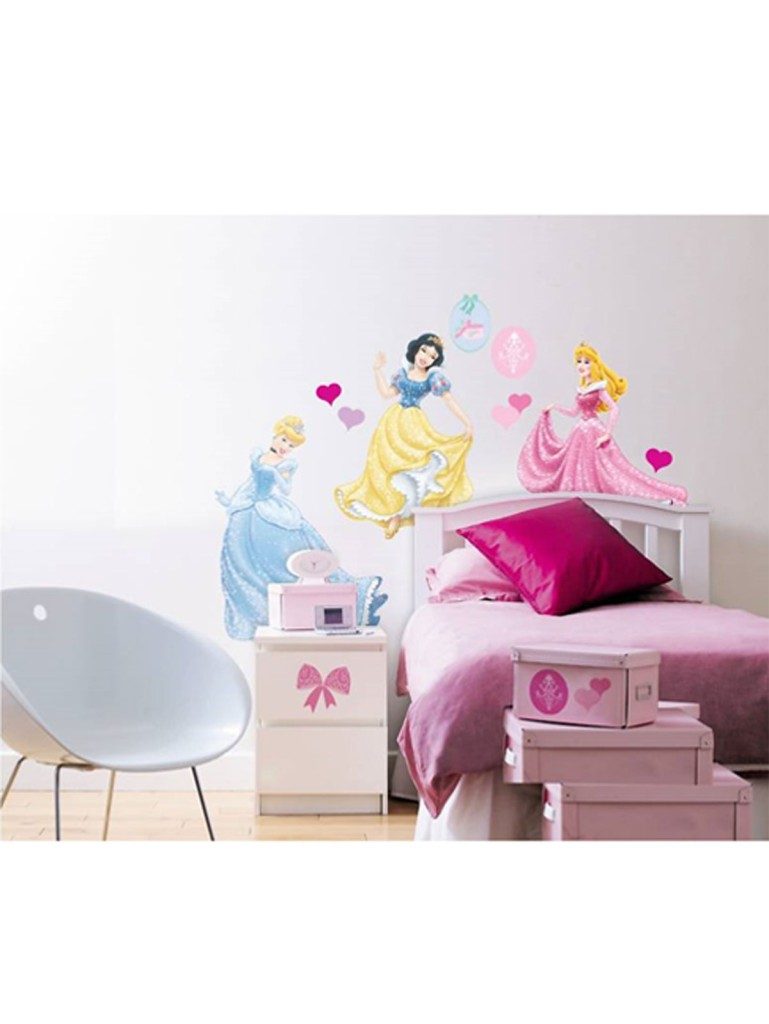 Hračky Kocourek - Disney Princezna- dětský samolepící metr - H-A Interiors  Ltd. - Dětské samolepky na zeď, bordury