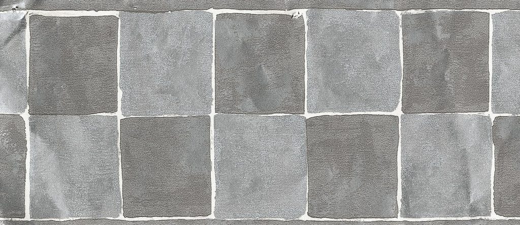Hračky Kocourek - Samolepící dekorace na zeď metalické kostky šedé - H-A  Interiors Ltd. - Samolepící bordury na zeď
