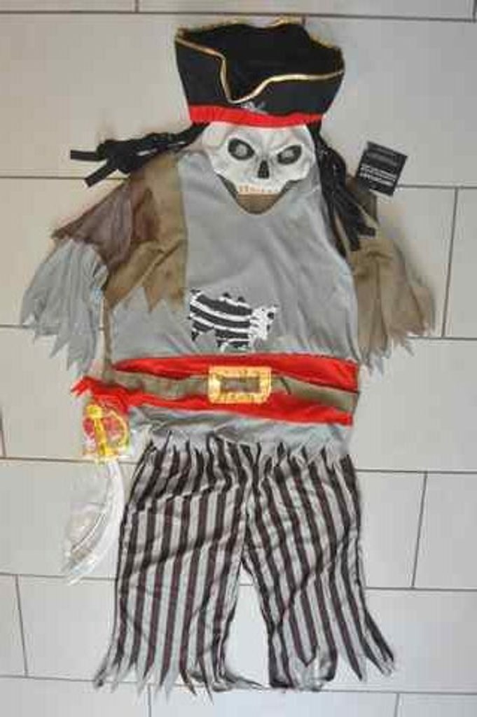 Hračky Kocourek - Pánský karnevalový kostým- zombie pirát s doplňky -  Kostýmy pro muže - KARNEVALOVÉ KOSTÝMY