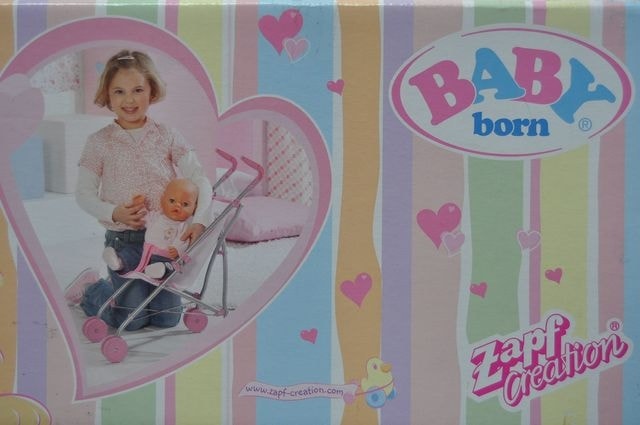 Baby born set růžový- golfky a 3 oblečky - Zapf Creation - PANENKY ZAPF  CREATION - PANENKY - Hračky Kocourek